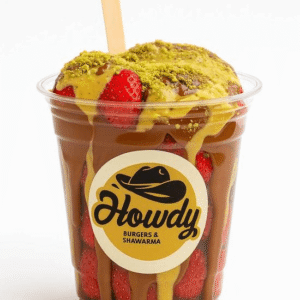 Viral Dubai Chocolate Strawberries Cup